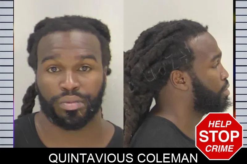 Quintavious Coleman Mugshots