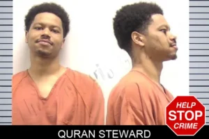 Quran Steward mugshot