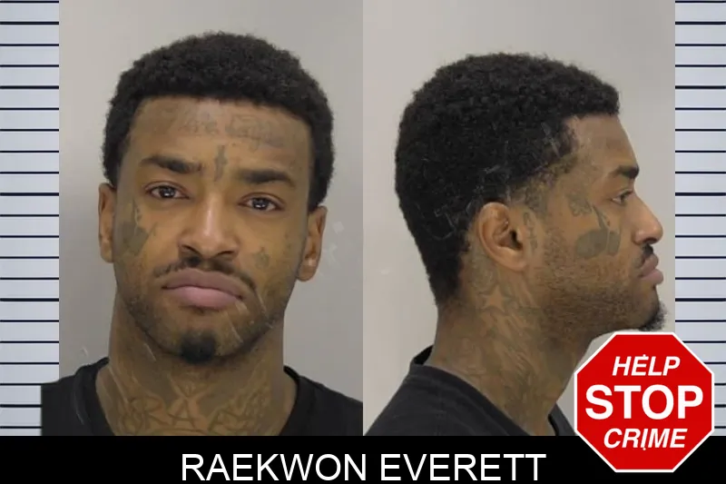 Raekwon Everett Mugshots