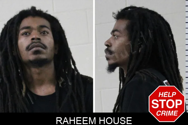 Raheem House mugshot