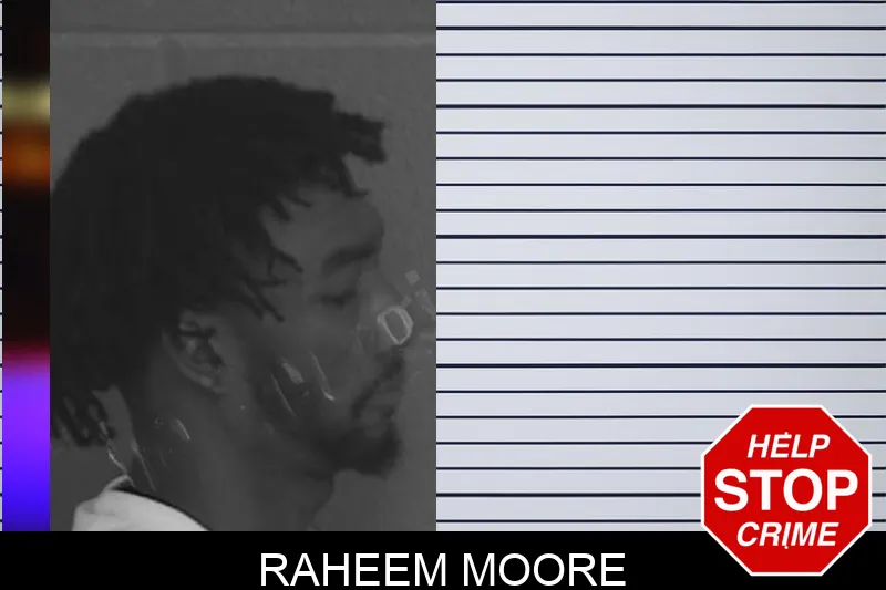 Raheem Moore Mugshots