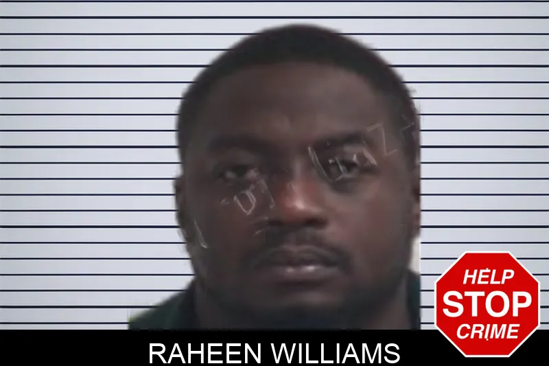 Raheen Williams mugshot