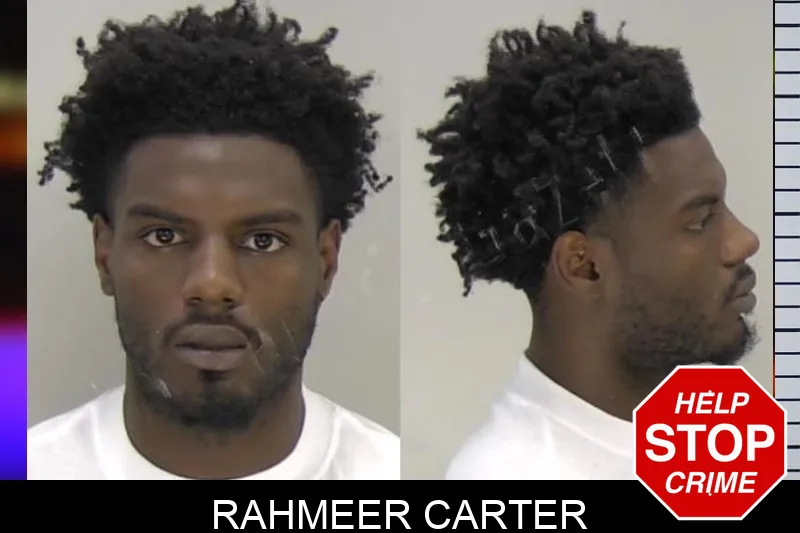 Rahmeer Carter Mugshots