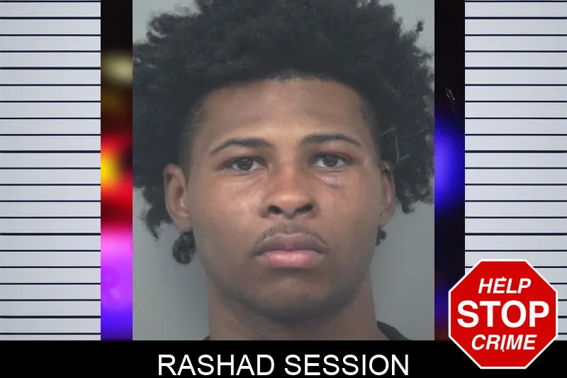 Rashad Session mugshot