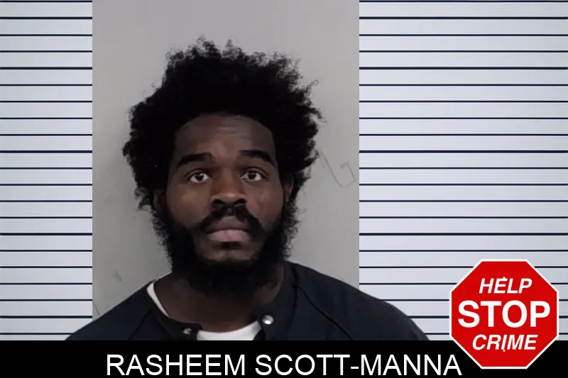 Rasheem Scott-Manna mugshot