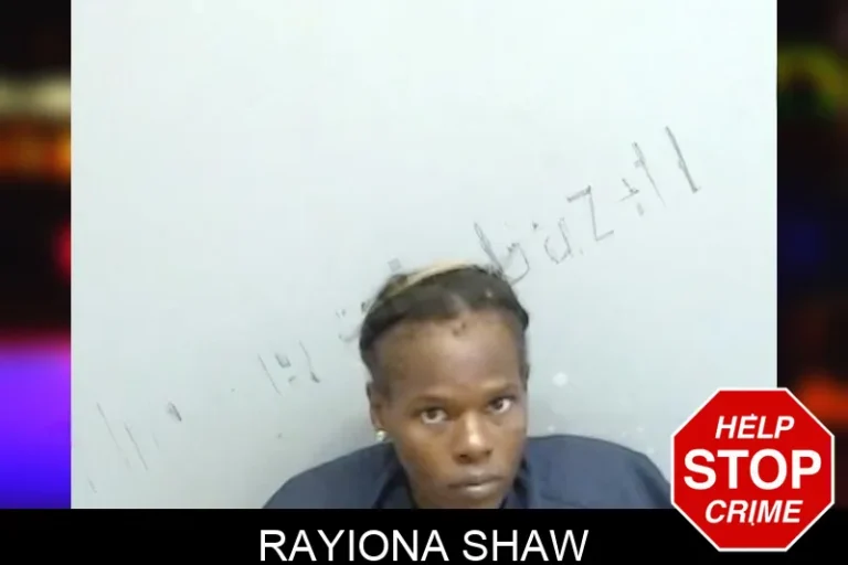 Rayiona Shaw mugshot – Fulton County , Georgia Rayiona Shaw