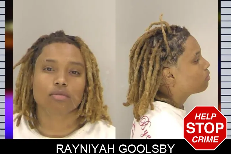 Rayniyah Goolsby Mugshots