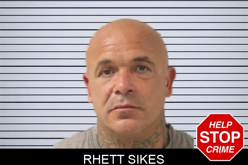 Rhett Sikes Mugshots