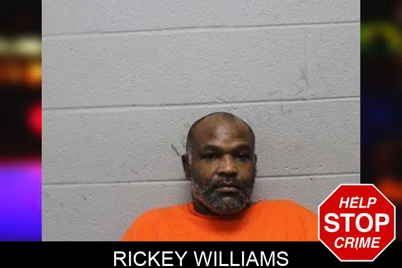 Rickey Williams Mugshots