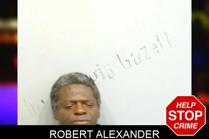Robert Alexander mugshot