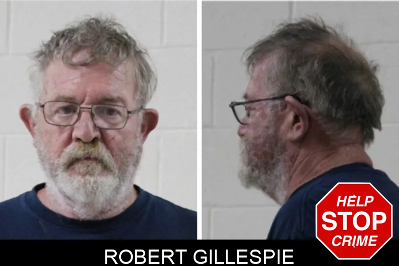 Robert Gillespie mugshot