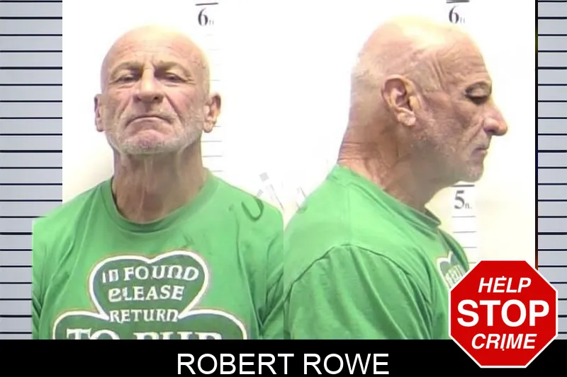 Robert Rowe Mugshots