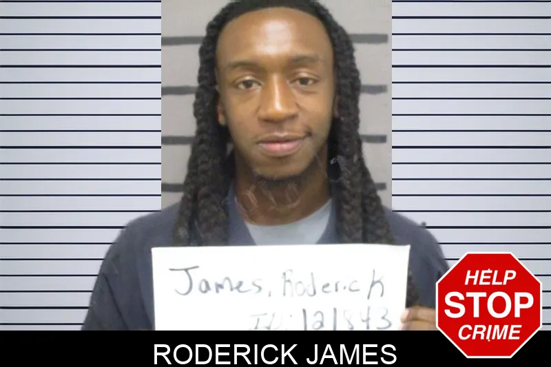 Roderick James mugshot