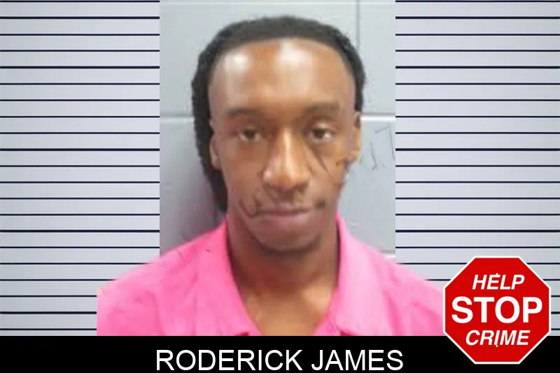 Roderick James Mugshots
