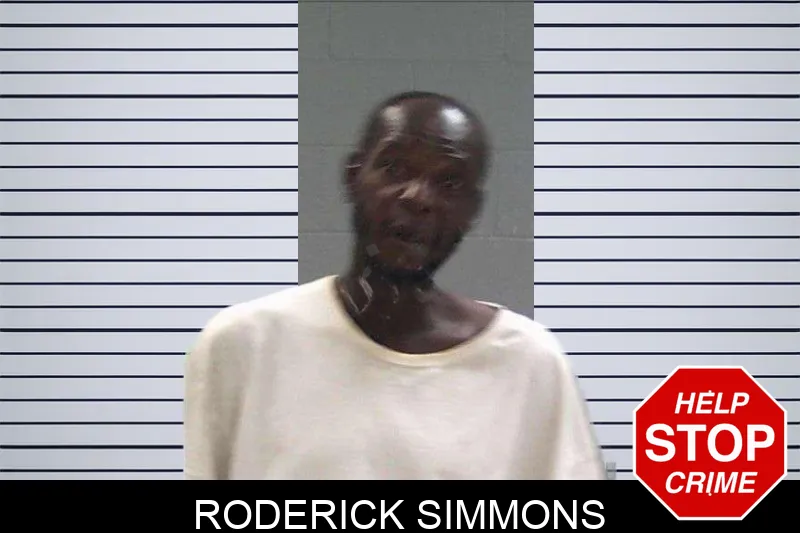 Roderick Simmons Mugshots