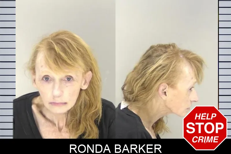Ronda Barker Mugshots