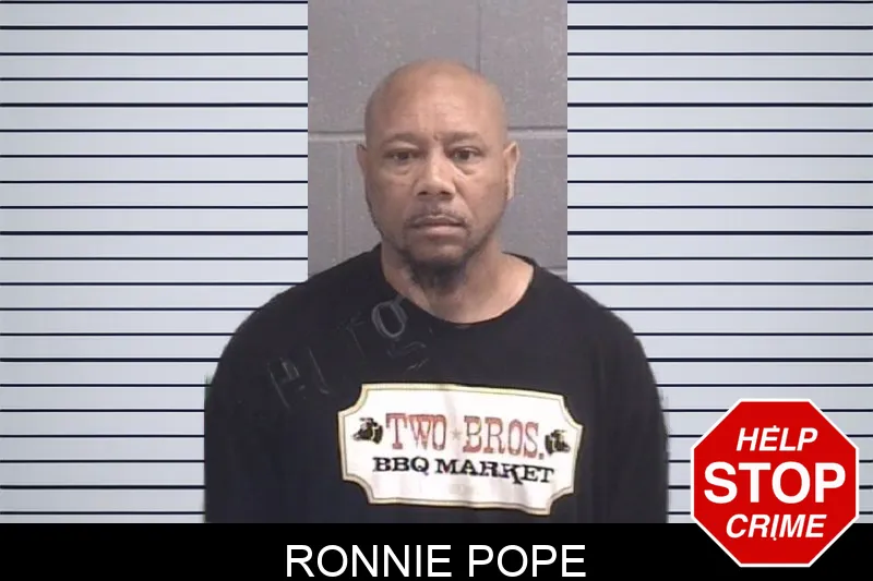 Ronnie Pope Mugshots