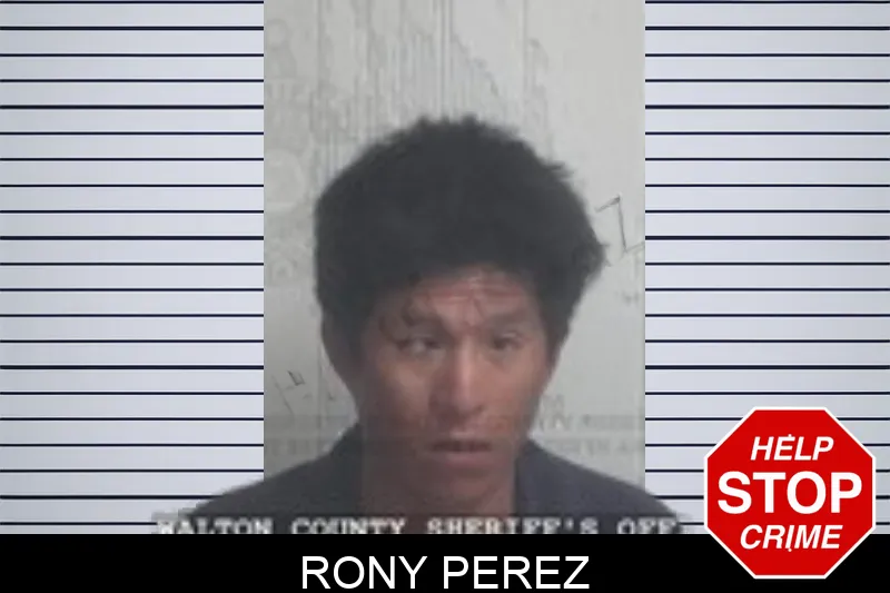 Rony Perez Mugshots