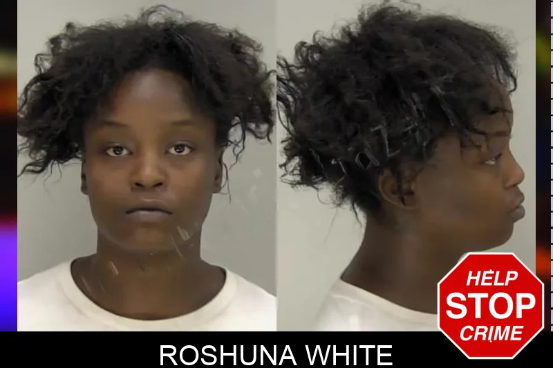 Roshuna White Mugshots