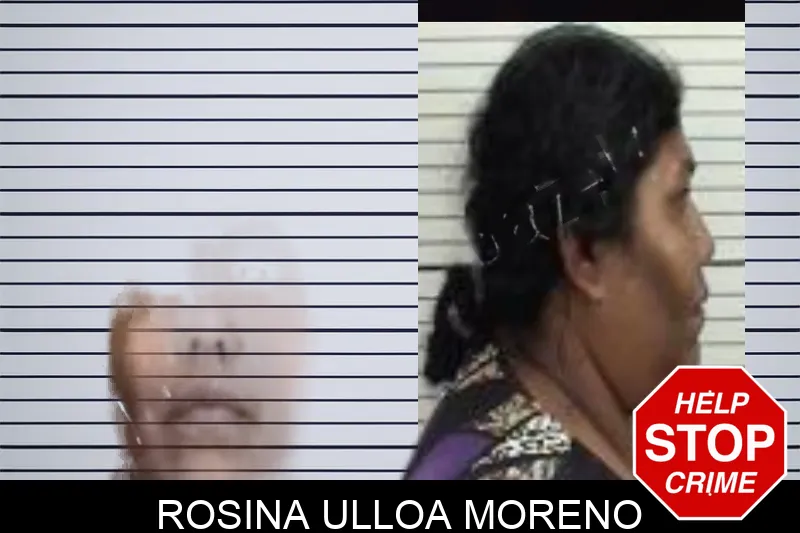 Rosina Ulloa Moreno Mugshots