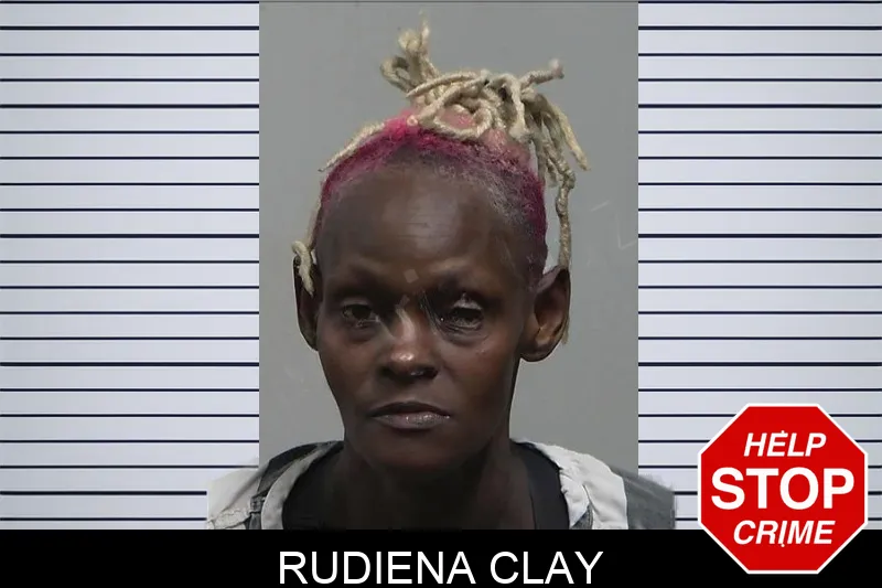 Rudiena Clay Mugshots