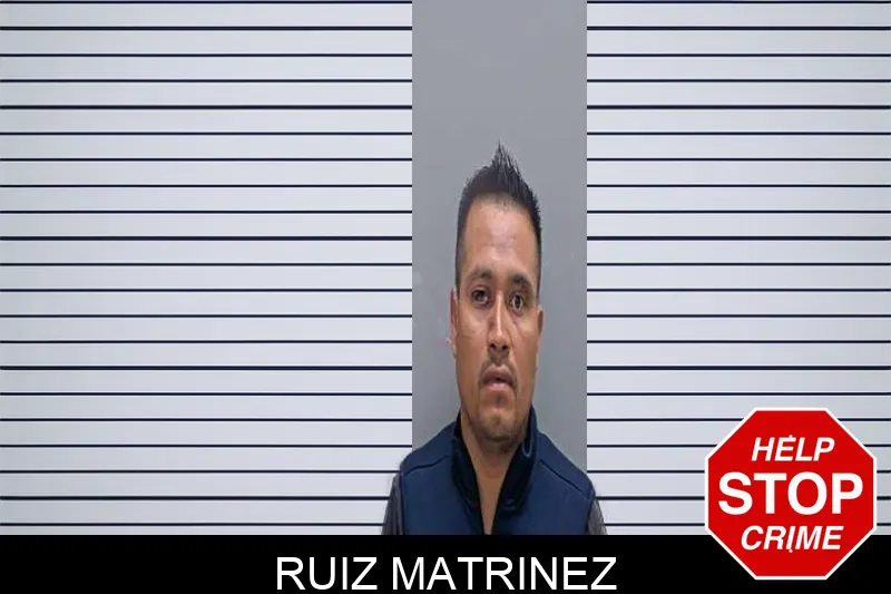 Ruiz Matrinez Mugshots