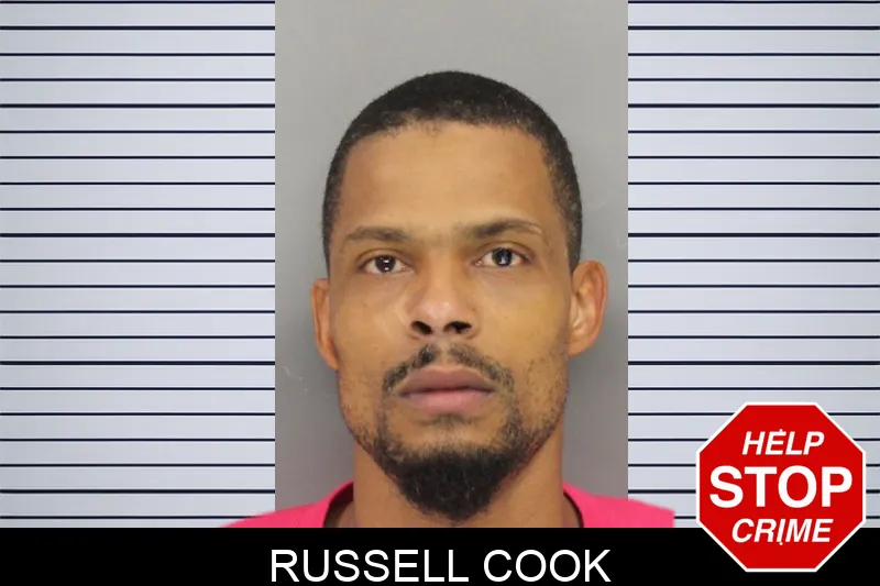 Russell Cook mugshot