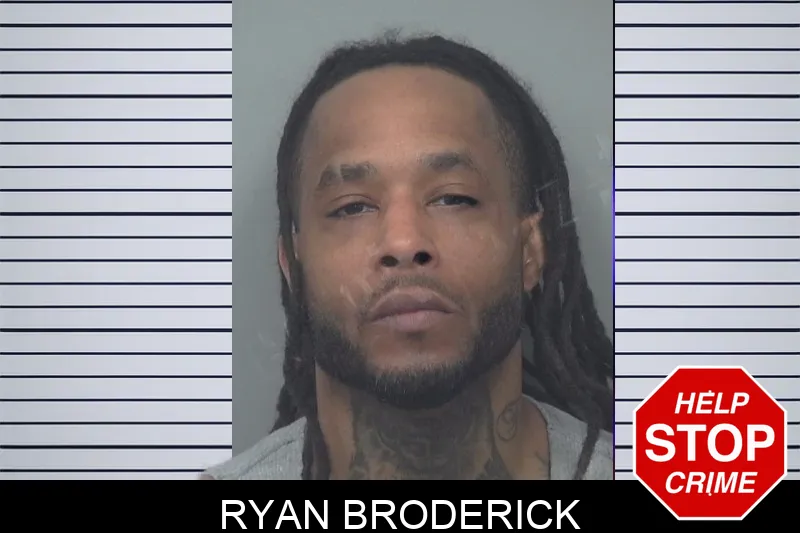 Ryan Broderick mugshot