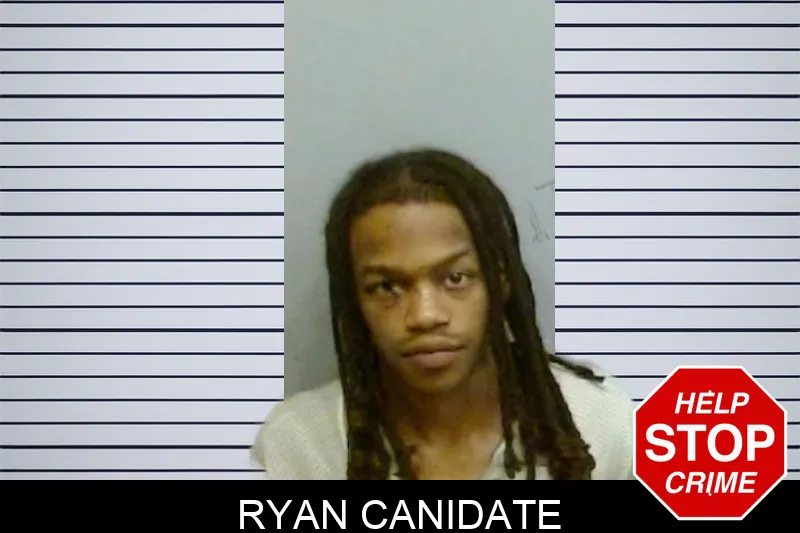 Ryan Canidate mugshot
