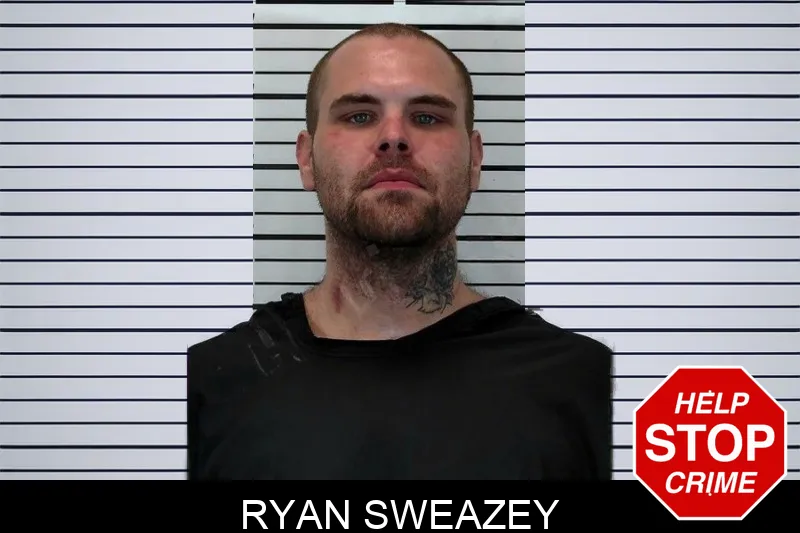 Ryan Sweazey mugshot – Hart County , Georgia Ryan Sweazey mugshot