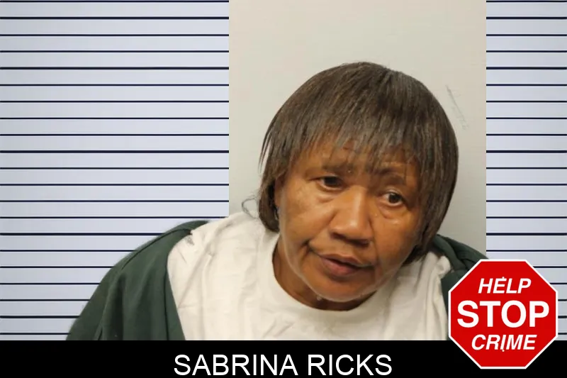 Sabrina Ricks mugshot