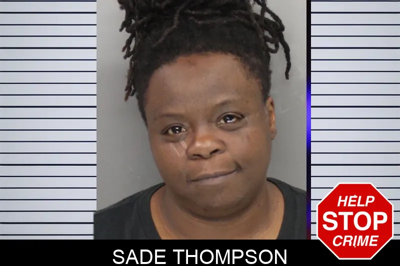 Sade Thompson mugshot