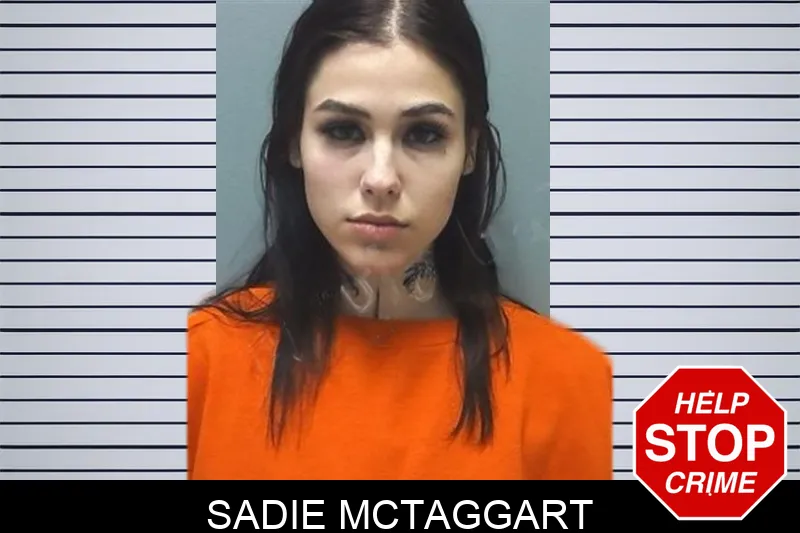 Sadie McTaggart mugshot