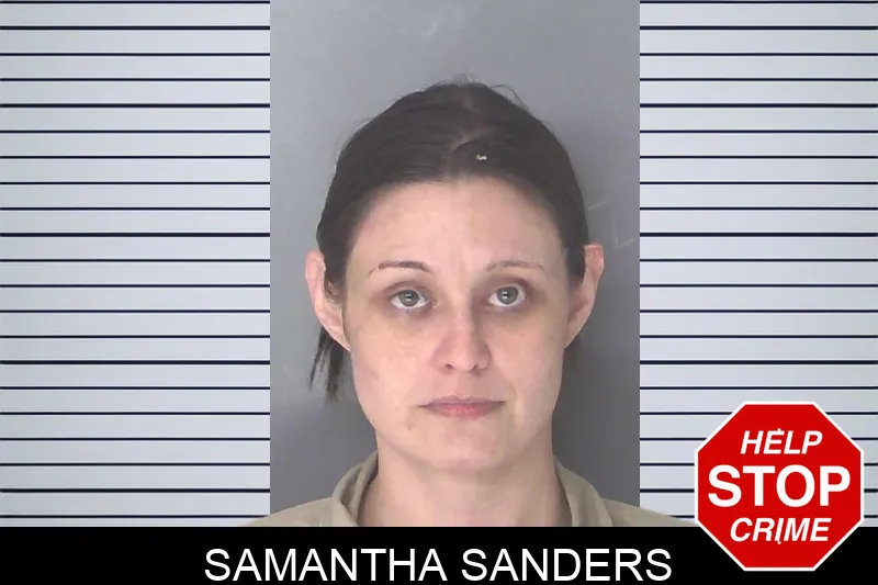 Samantha Sanders mugshot