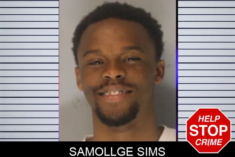 Samollge Sims mugshot – Hall County , Georgia Samollge Sims