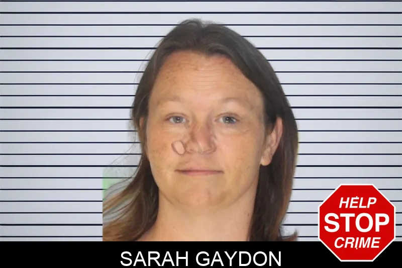 Sarah Gaydon Mugshots
