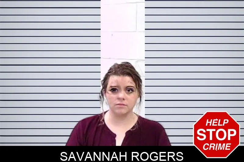 Savannah Rogers Mugshots
