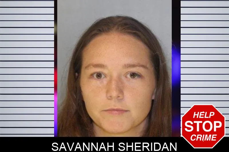 Savannah Sheridan mugshot