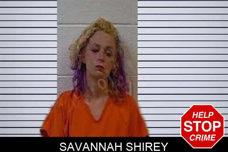 Savannah Shirey Mugshots
