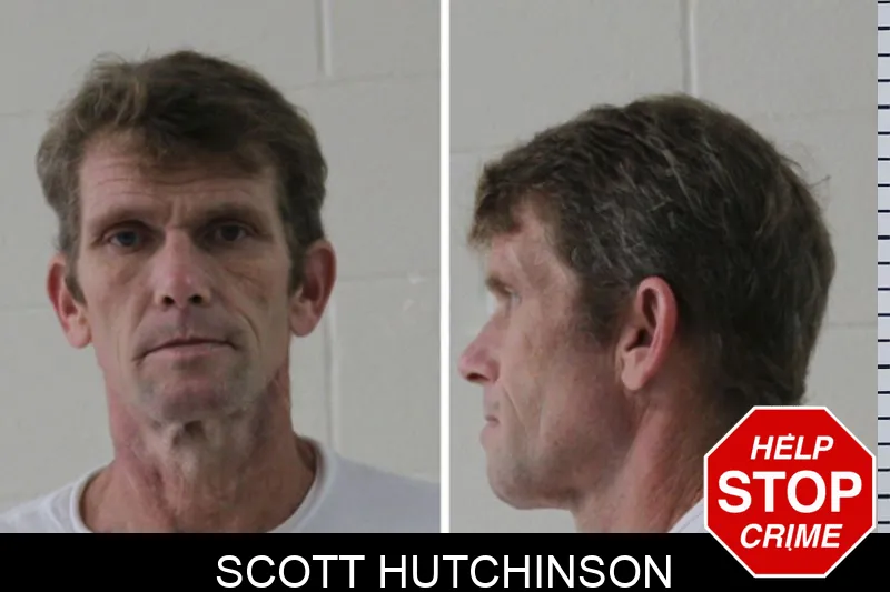 Scott Hutchinson Mugshots