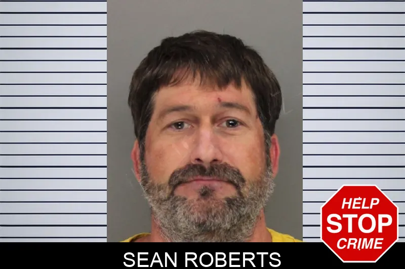 Sean Roberts mugshot