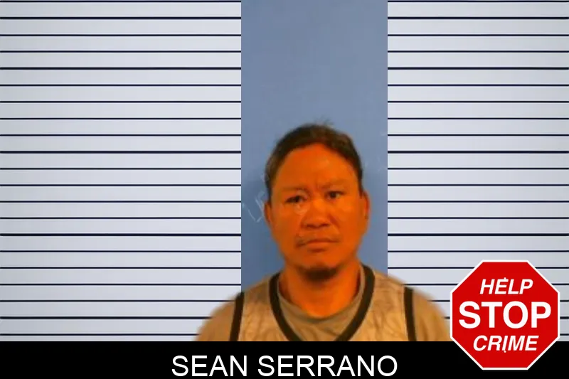 Sean Serrano mugshot