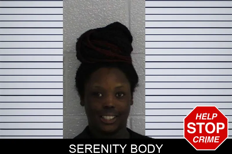 Serenity Body mugshot – Carroll County , Georgia Serenity Body mugshot
