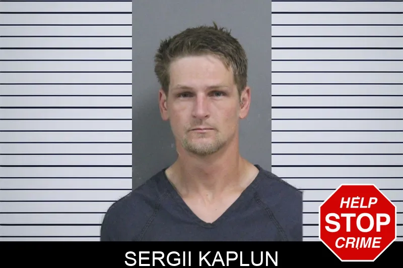 Sergii Kaplun mugshot
