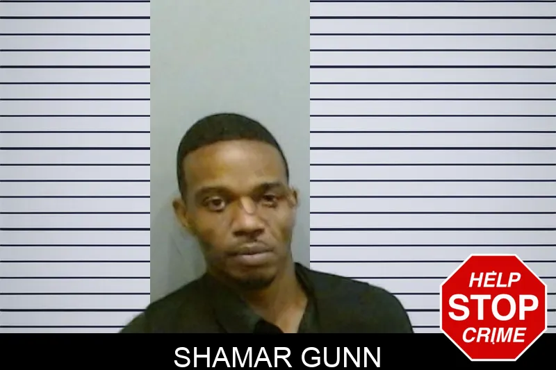 Shamar Gunn mugshot