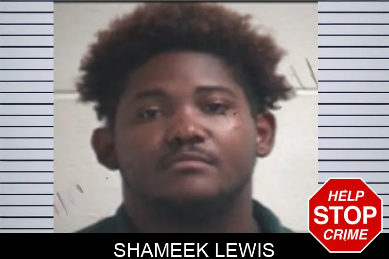 Shameek Lewis Mugshots
