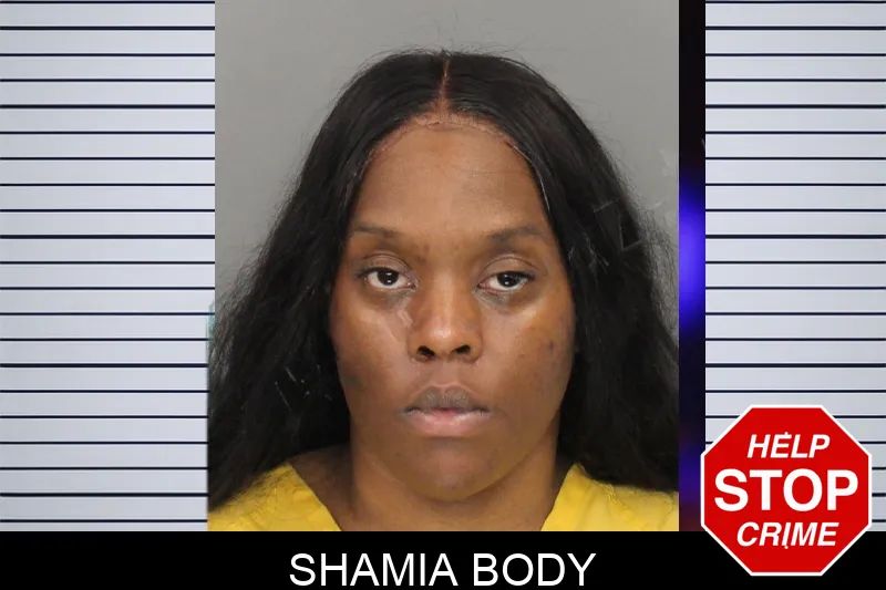 Shamia Body Mugshots