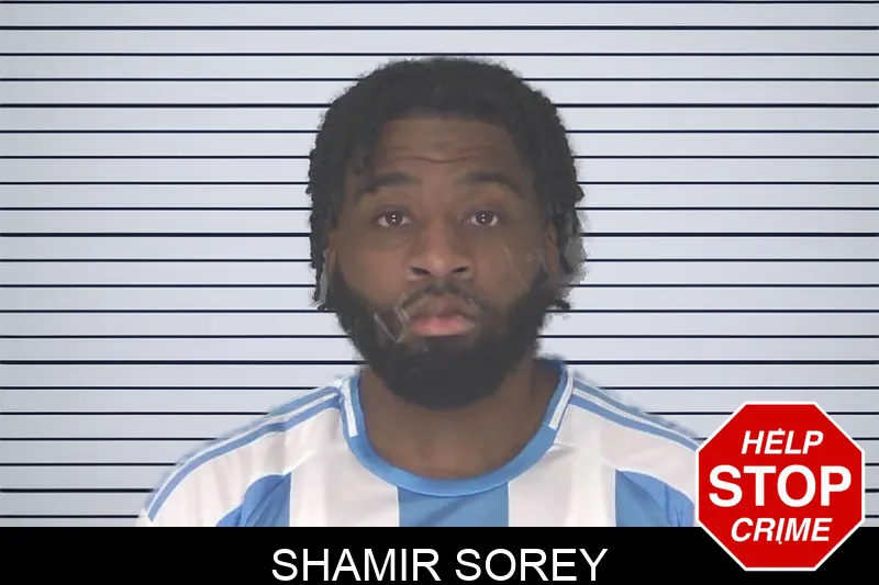 Shamir Sorey Mugshots