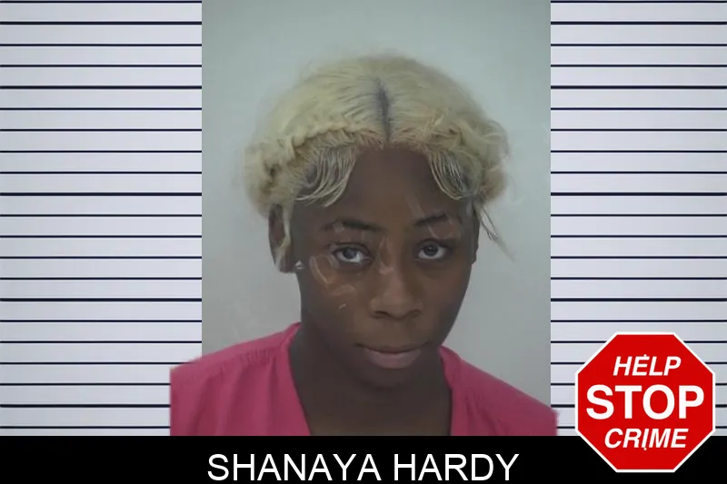 Shanaya Hardy mugshot