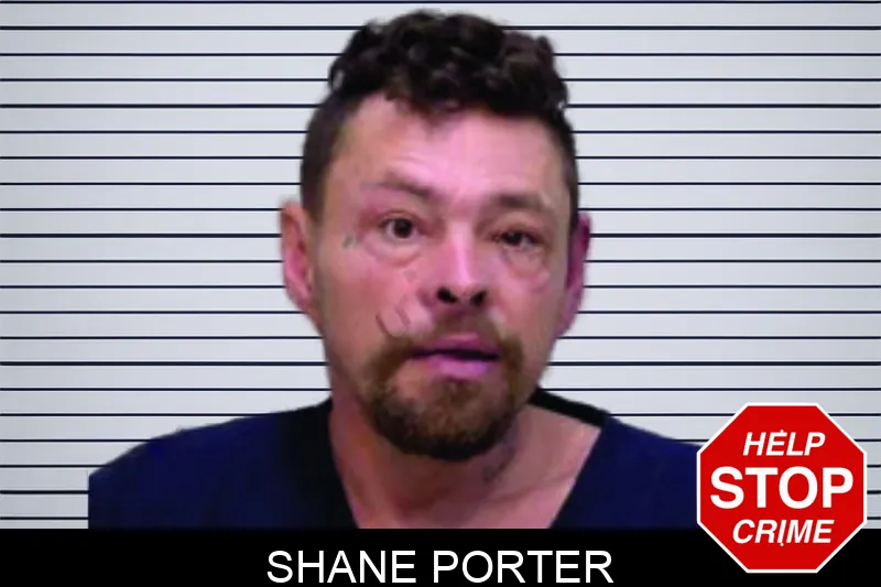Shane Porter mugshot